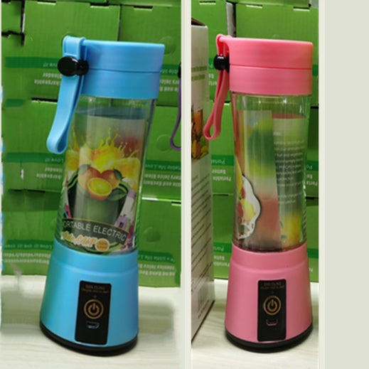 NutriBlend Go – 6-Blade USB Portable Blender | 380ml Smoothie,Juice Maker! 🍓⚡ - Samanta Factory