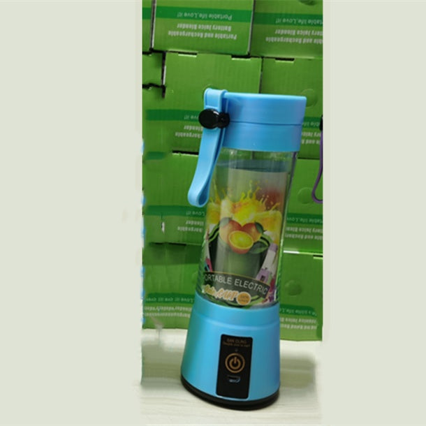 NutriBlend Go – 6-Blade USB Portable Blender | 380ml Smoothie,Juice Maker! 🍓⚡ - Samanta Factory