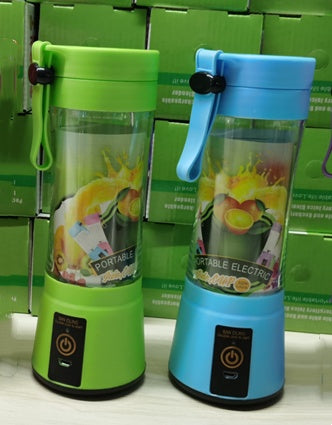 NutriBlend Go – 6-Blade USB Portable Blender | 380ml Smoothie,Juice Maker! 🍓⚡ - Samanta Factory