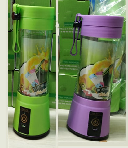 NutriBlend Go – 6-Blade USB Portable Blender | 380ml Smoothie,Juice Maker! 🍓⚡ - Samanta Factory
