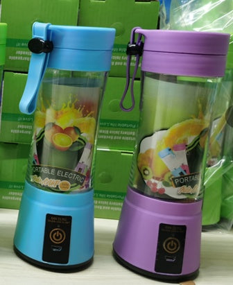 NutriBlend Go – 6-Blade USB Portable Blender | 380ml Smoothie,Juice Maker! 🍓⚡ - Samanta Factory