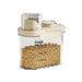 Triple-Sealed Airtight Food Storage Containers – BPA-Free Pantry Jars for Flour and Rice
