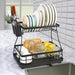 VINSANI BLACK DISH RACK 1010248 - Samanta Factory