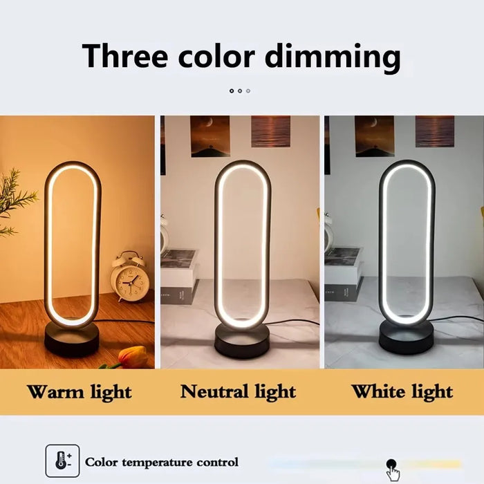 Ring LED Desktop Decorative Lamp – Letter G - Samanta Factory