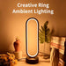 Ring LED Desktop Decorative Lamp – Letter G - Samanta Factory