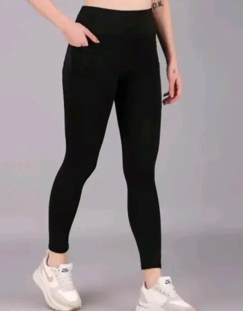Ladies Yoga Tights – Stretchable & Breathable for All Workout - Samanta Factory