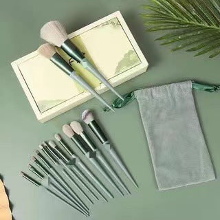 ✨ 13-PIECE MAKEUP BRUSH SET | Vegan & Cruelty-Free 🌱 (Full Face Kit for £10! UK Fast Ship) - Samanta Factory