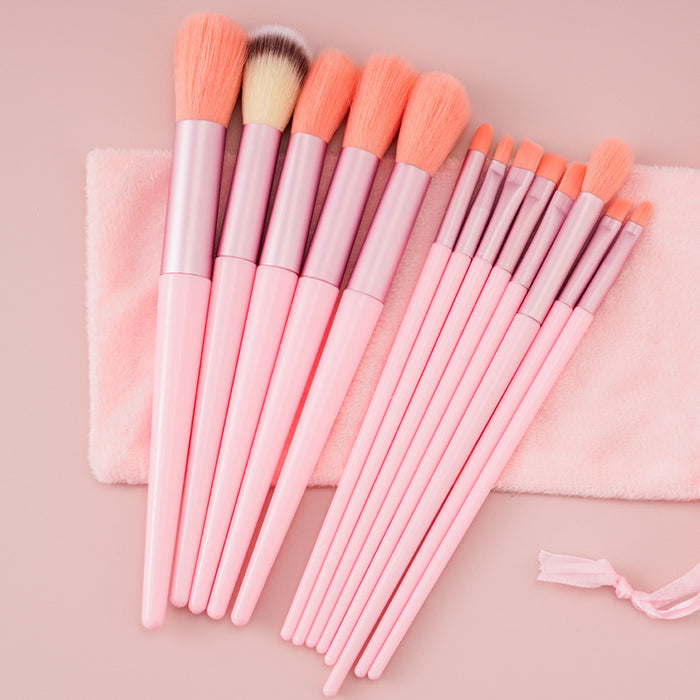 ✨ 13-PIECE MAKEUP BRUSH SET | Vegan & Cruelty-Free 🌱 (Full Face Kit for £10! UK Fast Ship) - Samanta Factory