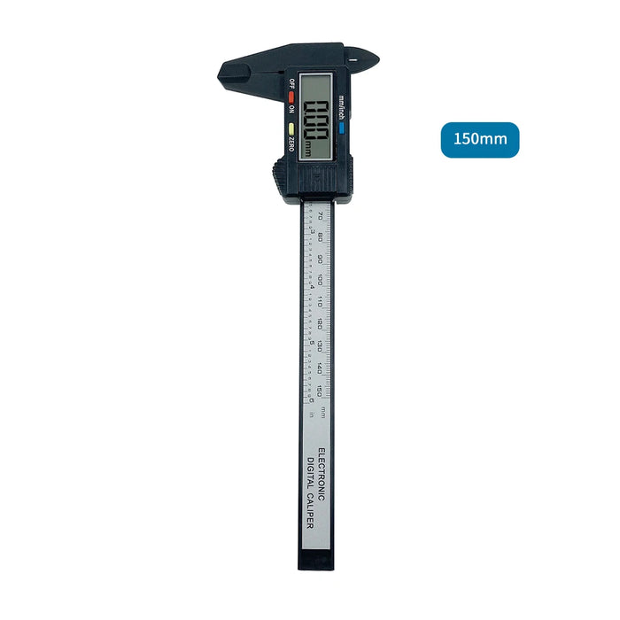 Carbon Fibre Digital Caliper with LCD Screen for Precision MeasuringTool Digital Ruler