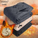 Men’s waterproof and windproof thermal fleece sweatpants with lambswool lining for winter wear