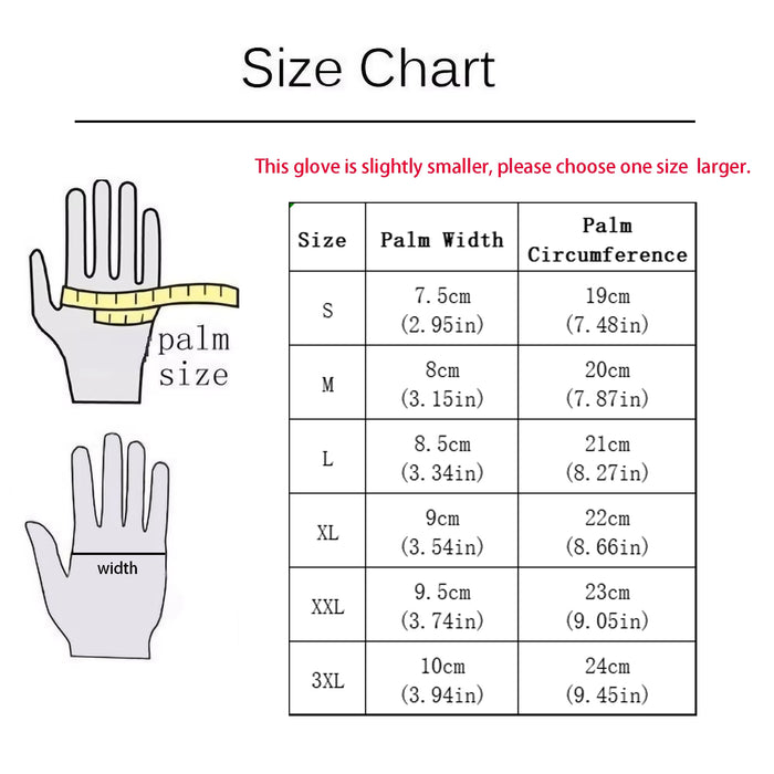 Motorcycle Gloves Men Women Moto Leather Cycling Winter Glove Motorbike Motorcross ATV Motor New S-3XL XXL Bicycle Protection