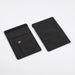  Men's PU leather RFID travel wallet with card slots and passport holder