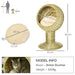 PawHut Raised Cat House, Natural Mat Grass Cat Bed w/ Stand Cushion, 41x 69 cm - Samanta Factory