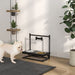 PawHut Raised Dog Bowl w/ Adjustable Height Stand for Small Medium Large Dogs - Samanta Factory