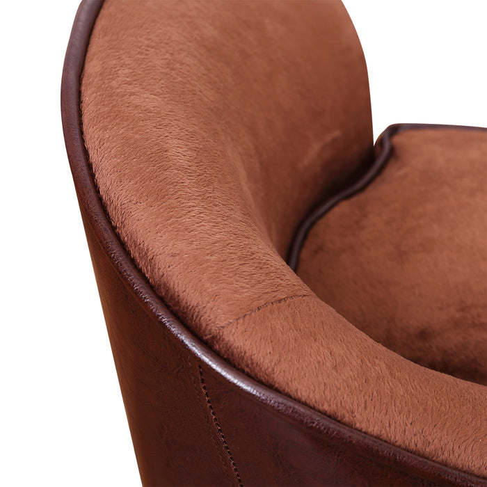 PawHut Dog Sofa Chair with Legs Cushion for XS Dog Cat 68.5x40.5x40.5 cm, Brown - Samanta Factory