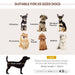 PawHut Dog Sofa Chair with Legs Cushion for XS Dog Cat 68.5x40.5x40.5 cm, Brown - Samanta Factory