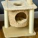 PawHut Cat Tree with Scratching Posts, Cat House, Bed, Washable Cushions - Samanta Factory