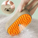 🚿 3-IN-1 PET STEAM BRUSH | USB Rechargeable Grooming Comb 🐾 (Hair Removal + Massage! £16+) - Samanta Factory