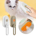 🚿 3-IN-1 PET STEAM BRUSH | USB Rechargeable Grooming Comb 🐾 (Hair Removal + Massage! £16+) - Samanta Factory
