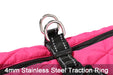 Waterproof Dog Jacket with Harness – Winter Warm Pet Coat for Small & Large Dogs, Labrador, Chihuahua, French Bulldog - Samanta Factory