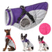 Waterproof Winter Dog Jacket with Built-in Harness for Small and Large Dogs – Fleece-Lined Pet Coat