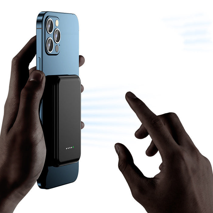 Mini Fast Charging Magnetic Wireless Power Bank 5000 MAh Portable🔋🧲 - Samanta Factory