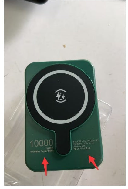 Mini Fast Charging Magnetic Wireless Power Bank 5000 MAh Portable🔋🧲 - Samanta Factory