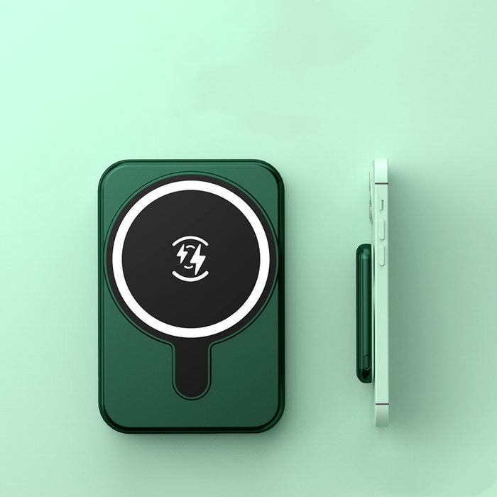 Mini Fast Charging Magnetic Wireless Power Bank 5000 MAh Portable🔋🧲 - Samanta Factory