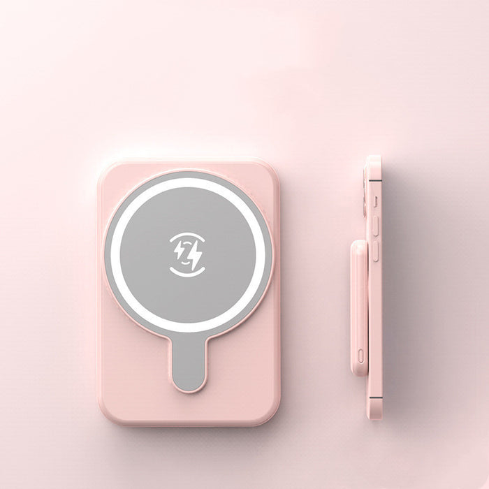 Mini Fast Charging Magnetic Wireless Power Bank 5000 MAh Portable🔋🧲 - Samanta Factory