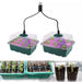 Indoor Seed Starter Trays with Full Spectrum Grow Light for Gardening