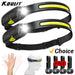  USB rechargeable LED headlamp with wide beam and motion sensor