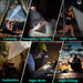 LED Usb Rechargeable Headlamp High Lumen Bright Head Lamp with 8 LED USB Headlight IPX4 Waterproof Head Flashlight Camping Light