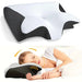  Butterfly-Shaped Memory Foam Neck Pillow – Ergonomic Neck & Shoulder Support for Better Sleep