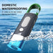 Mini Convenient High Power LED Flashlight Camping Flashlight, 3Ledand Side Lights Telescopiczoom Waterproof Light, Lampshade