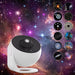 360° Night Light Galaxy Projector with rotating stars and nebula effects