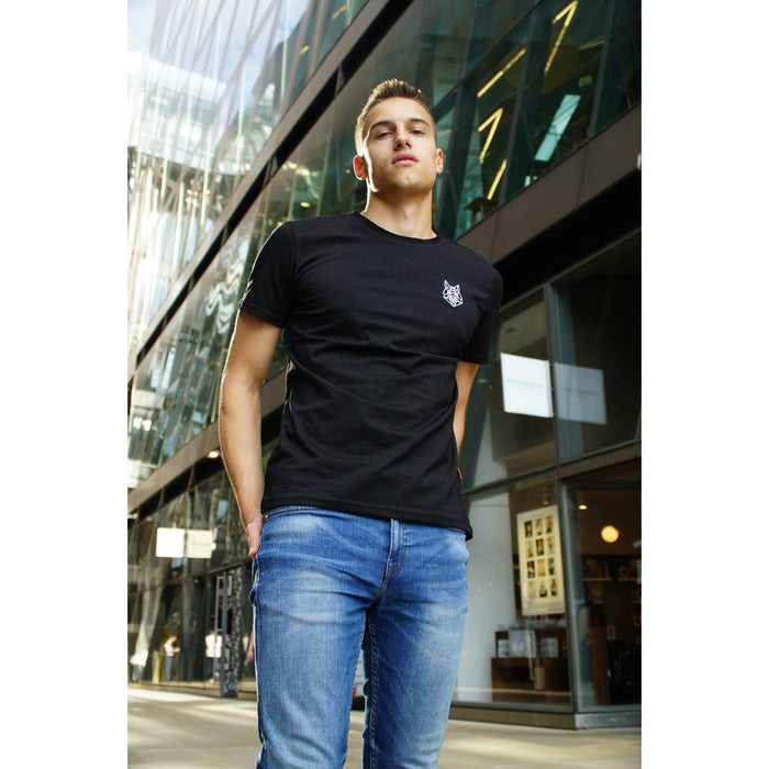 Alpha Wolfe Signature Black T-shirt - Samanta Factory