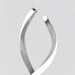 Chrome Swirl LED Table Lamp