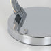 Chrome Swirl LED Table Lamp