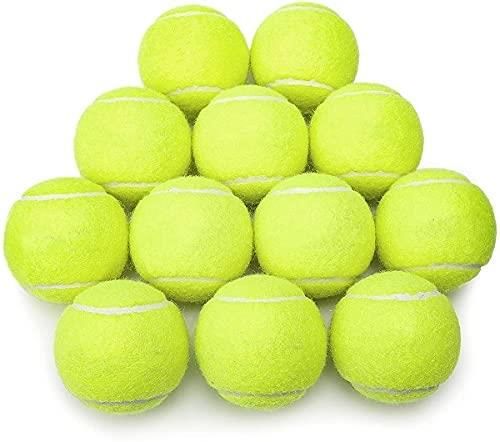 Aspect Practice Tennis Balls, Pressureless Training Exercise Tennis Balls with bag, Soft Rubber Tennis Balls for Beginners, Pack of 24 - Samanta Factory