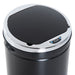 42L Sensor Trash Can W/ Bucket-Black - Samanta Factory