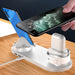 6-in-1 wireless charging station with fast Qi-certified charging for iPhone, Apple Watch, AirPods, and other devices.