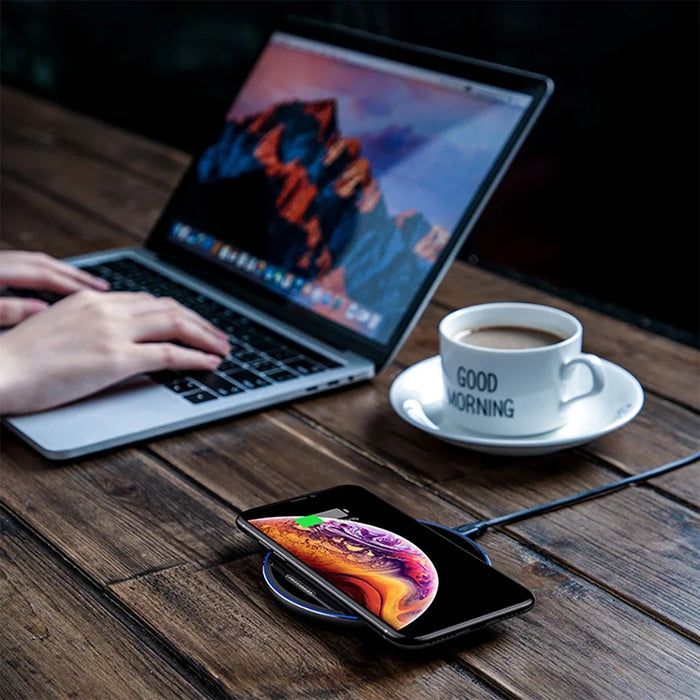 TurboCharge Pro – 15W Qi Wireless Charger for iPhone/Samsung! ⚡📱 - Samanta Factory