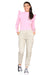 High-waist cropped cargo pants for women with utility pockets and slim fit design