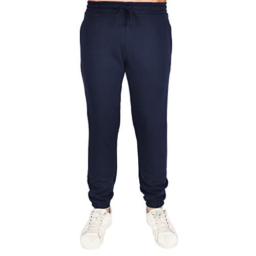 Mens Plain Jogger Navy XL - Samanta Factory