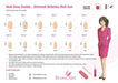 False Nails by Bling Art Blue Gel Glitter 24 Almond Stiletto Long Fake - Samanta Factory