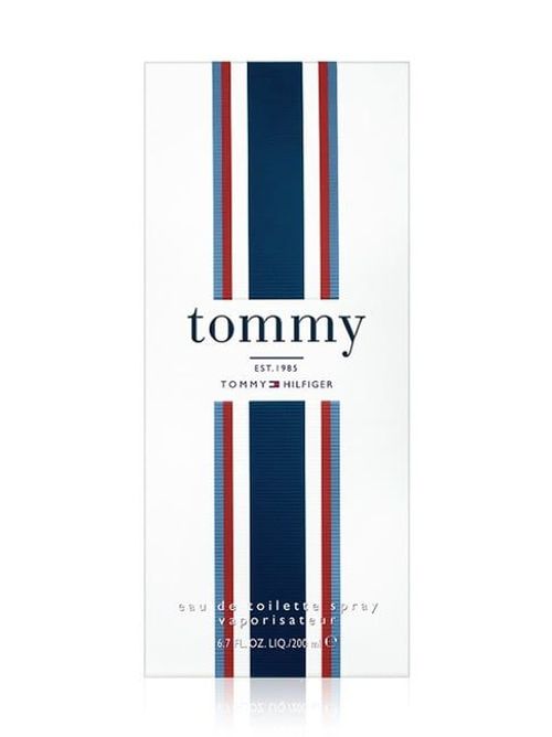 Tommy Hilfiger Eau de Toilette 200ml bottle – men’s fragrance with citrus, cranberry, and warm woody base