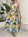 Casual tunic dress with slight stretch, offering comfort and a flattering fit for everyday wear.