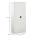 Filing Cabinet – Lockable Metal Storage with Adjustable Shelves - Samanta Factory