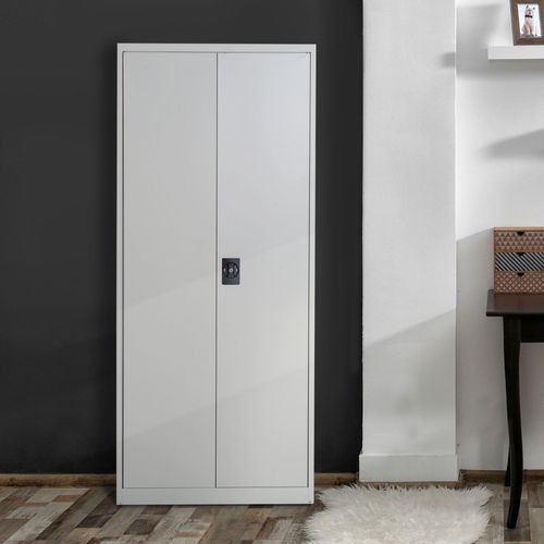 Filing Cabinet – Lockable Metal Storage with Adjustable Shelves - Samanta Factory
