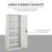 Filing Cabinet – Lockable Metal Storage with Adjustable Shelves - Samanta Factory